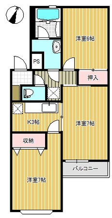 グランデ　ボワールの物件間取画像